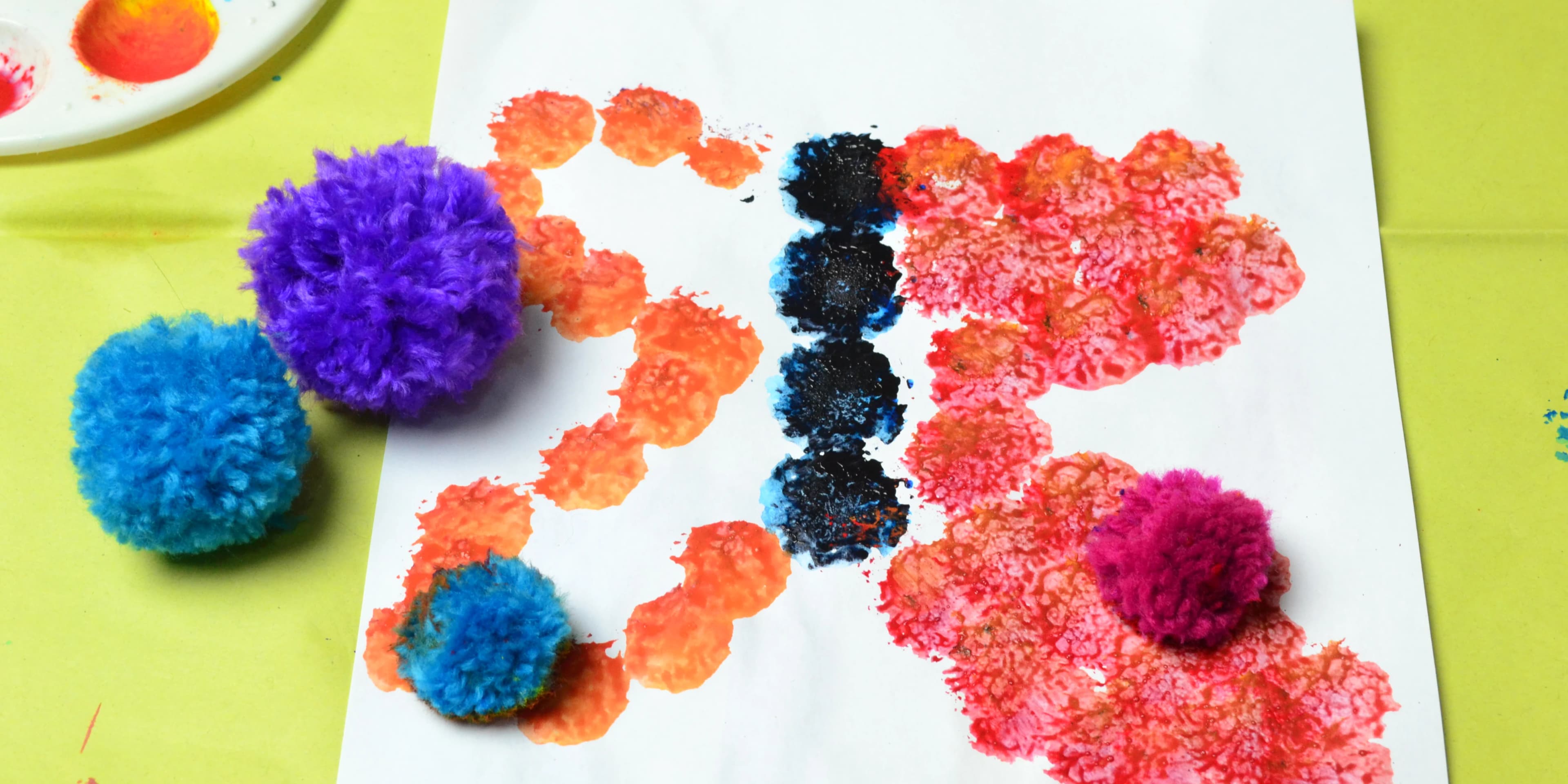 POM POM ART WORKSHOP | Slide 1